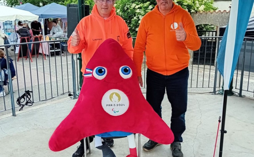 Flamme Olympique à Rieux Volvestre